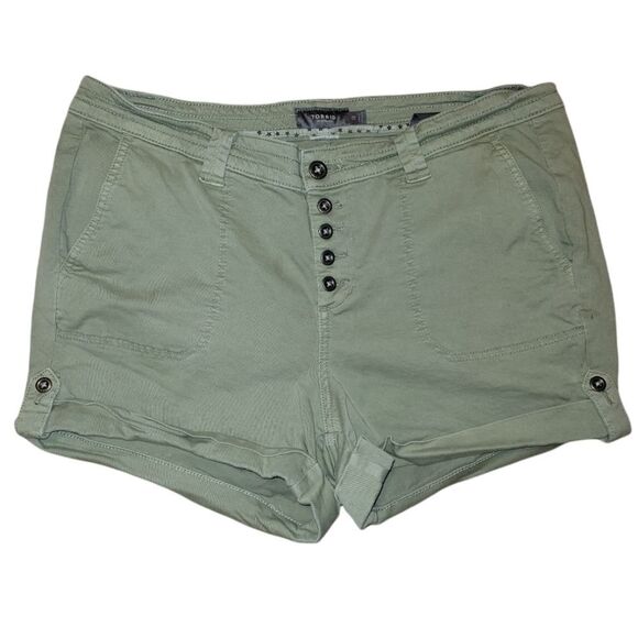 𝅺Torrid Button Fly Shorts - Picture 1 of 7
